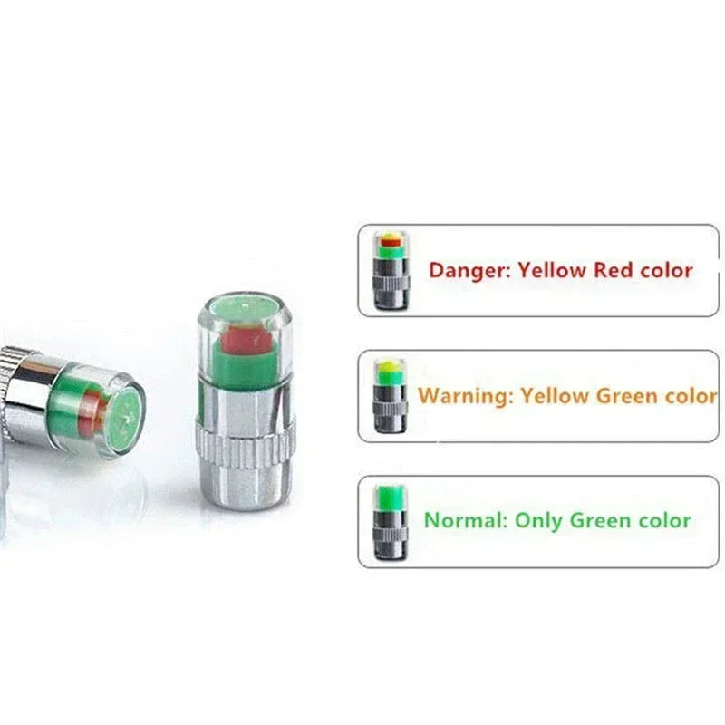 Tire Pressure Indicator Valve Stem Caps | Cars, Trucks & SUVs