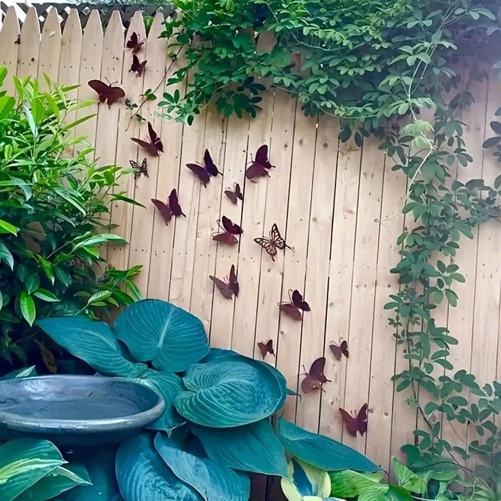 Metal Butterfly Wall Decor Aesthetic Art Girls Room Bedroom Nursery