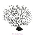 Tree Shape Resin Coral Aquarium Decoration Fish Tank Landscaping Decor Sea Iron Tree Plastic Coral Aquarium Decor Plants Zpaxo Black L