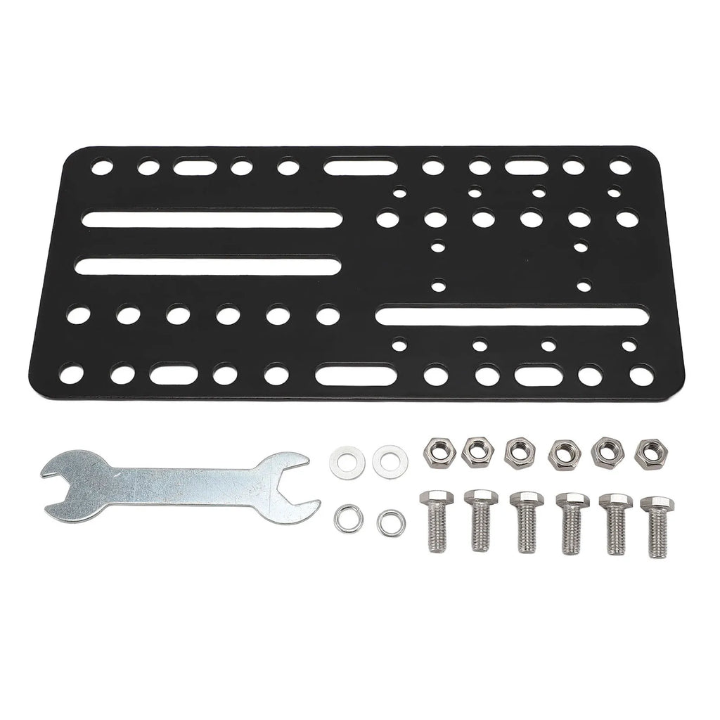 USB Handbrake Mount Plate Desk Bracket Multiple Hole Adapter SIM