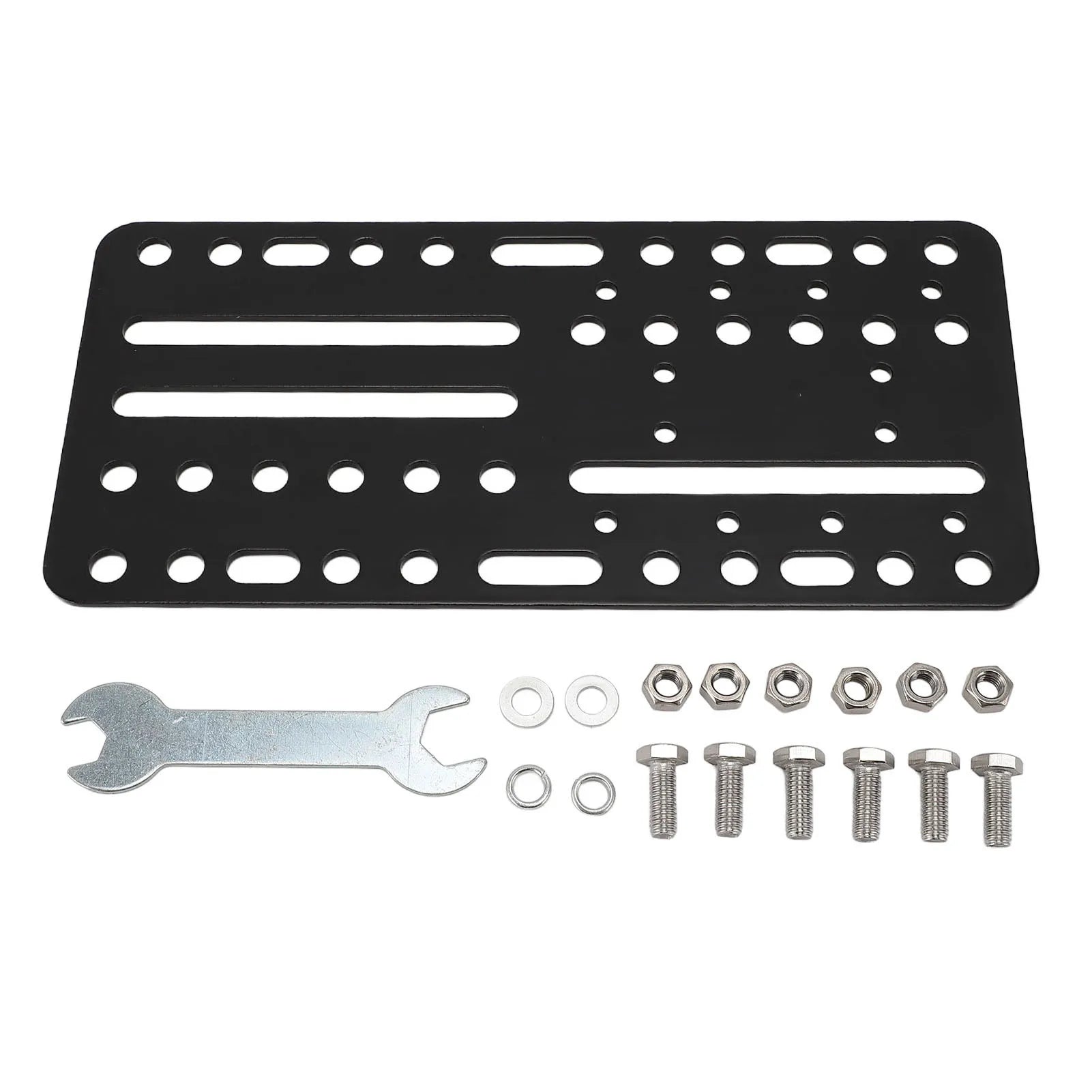 USB Handbrake Mount Plate Desk Bracket Multiple Hole Adapter SIM