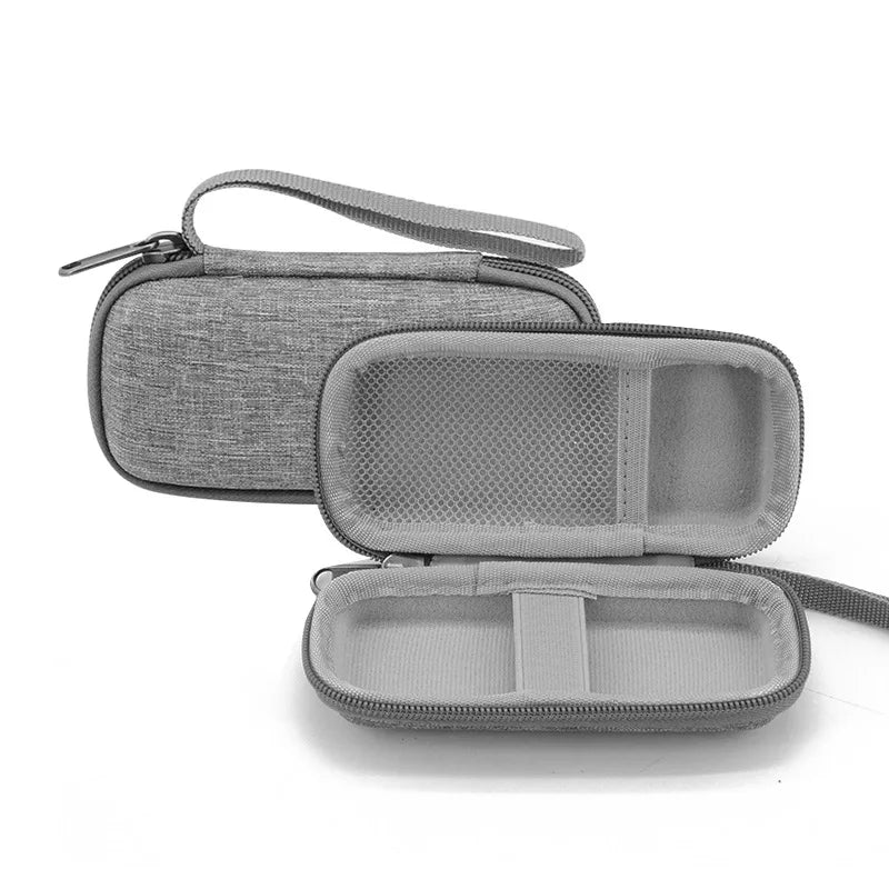 Hard EVA Carry Case Storage Bag External Portable Drive M 2 NVME SATA Zpaxo GRAY