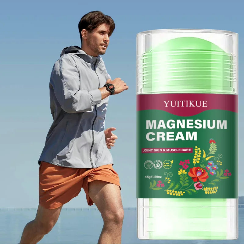 YUITIKUE Magnesium Cream – Soothe Muscles, Joints & Skin (45g) Magnesium Body Cream Zpaxo