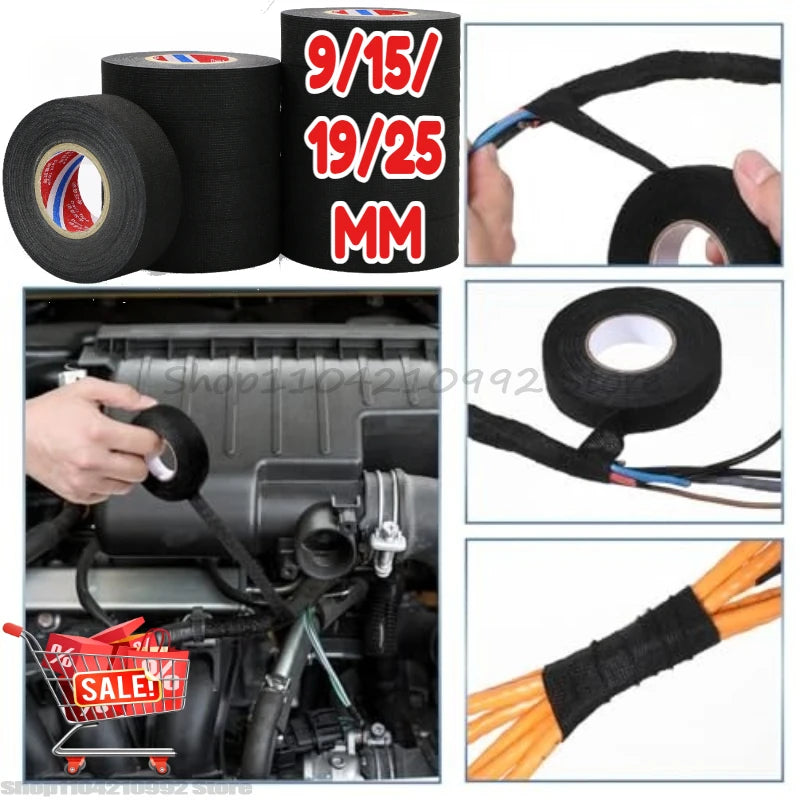 Electric Insulating Tape Automotive Cloth Tape Sound Absorbing Tape Heat Resistance MaskingTape Waterproof SealingTape Zpaxo