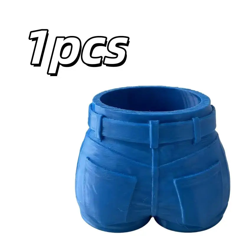 Jeans-Shaped Pencil Holder – Multifunction Desktop Organizer for Stationery, Brushes, Office Decor Zpaxo 1pcs