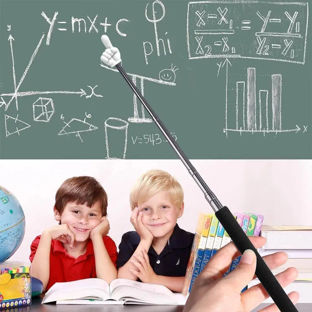 Telescopic Stainless Steel Teaching Pointer Stick – Whiteboard Teaching Pointer Stick Zpaxo