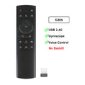 G20S PRO Remote Control Voice Backlit 2.4G Wireless Air Mouse Gyroscope G20BTS Plus BT5.0 Gyro For X96 H96 MAX TV BOX Controller Zpaxo G20S