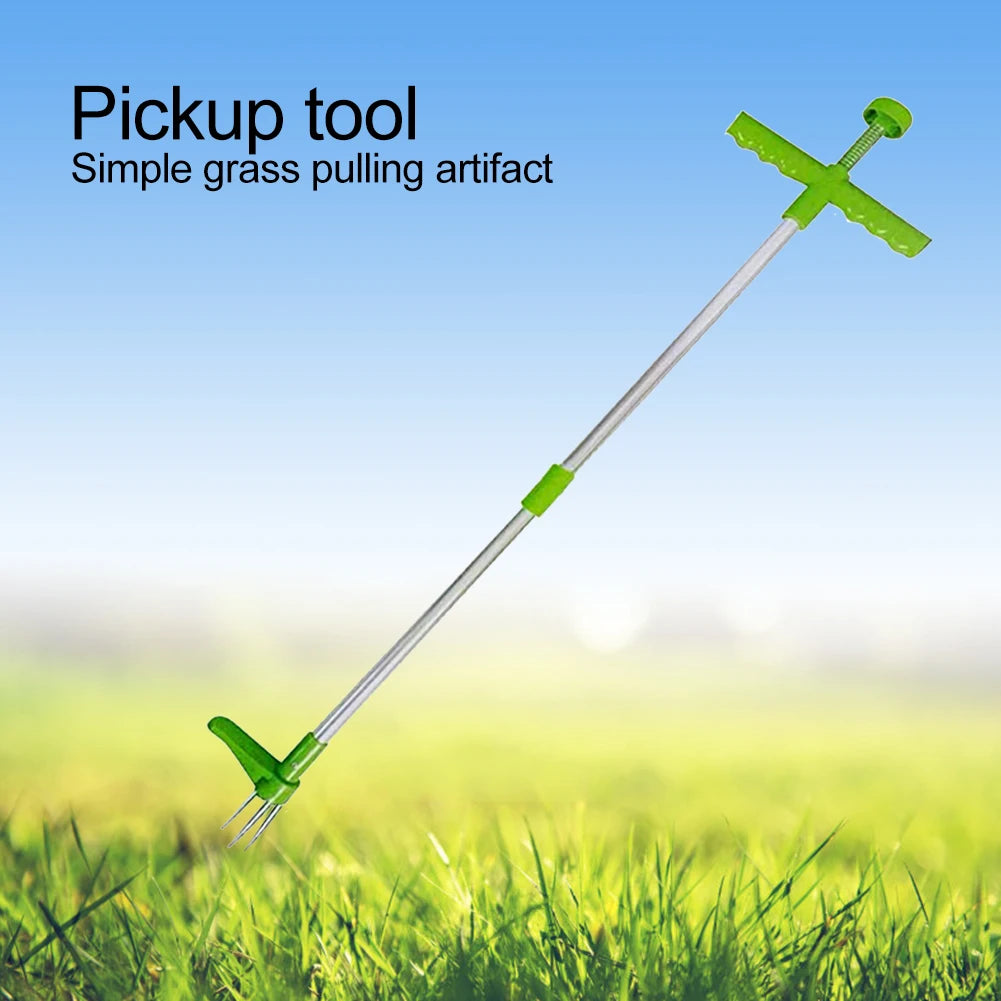 Long Handle Remover Garden Lawn Weeder Outdoor Yard Grass Root Puller Tool Zpaxo
