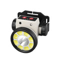 ESMARTER LED+COB Rechargeable Headlamp – 4 Modes & Sensor