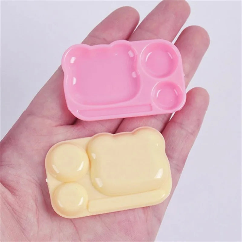Cartoon Palette Nail Art Mixing Drawing Gel Polish Painting Board Zpaxo