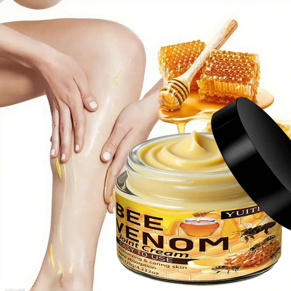 Bee Venom Joint & Skin Cream 120g – Fast Absorbing Moisturizer Joint & Skin Cream Zpaxo