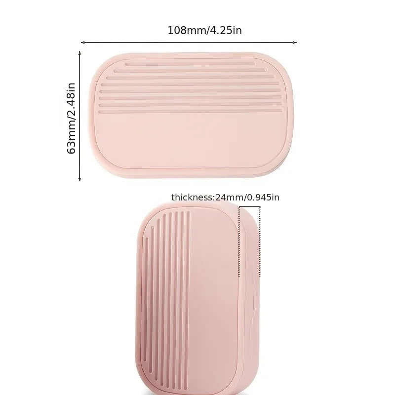 Professional Morandi Nail Stainless Steel Manicure Storage Box