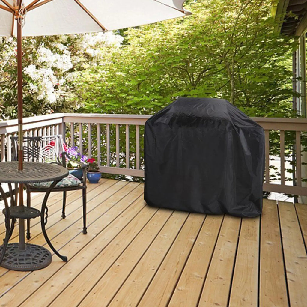 BBQ Grill Cover Outdoor Barbecue Cover Waterproof Anti-UV Protector For Outdoor Cooking Equipment Camping Picnic Backyard Zpaxo