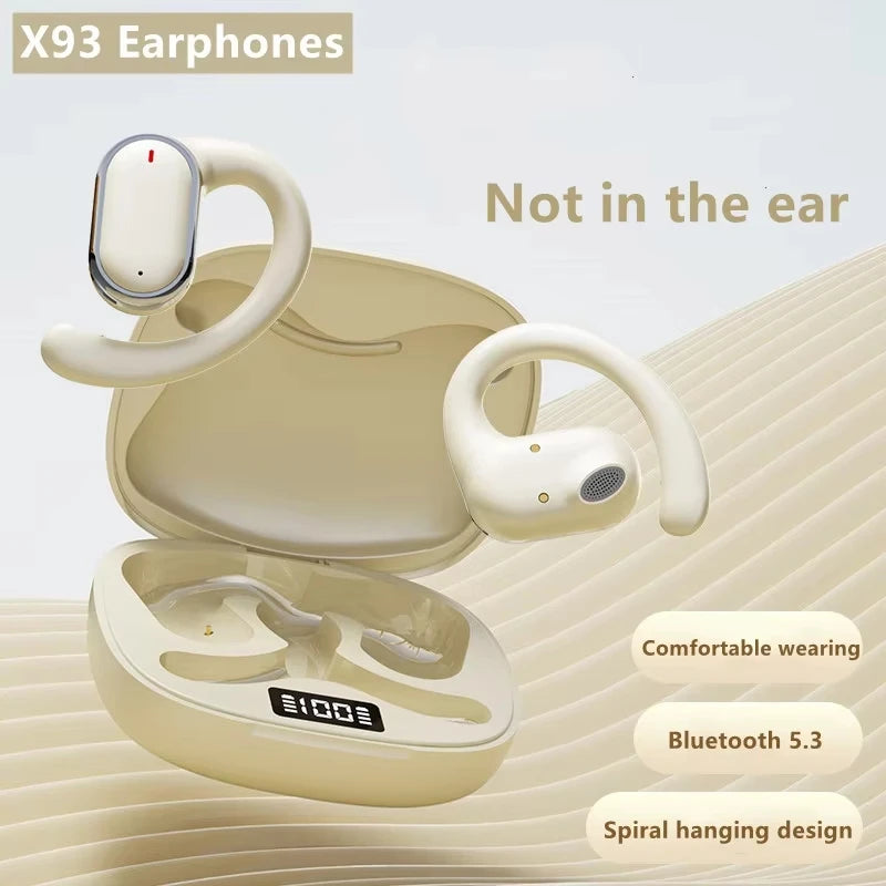X93 Tws Earphone Bluetooth Wireless Headphone Rotatable Headsets Zpaxo