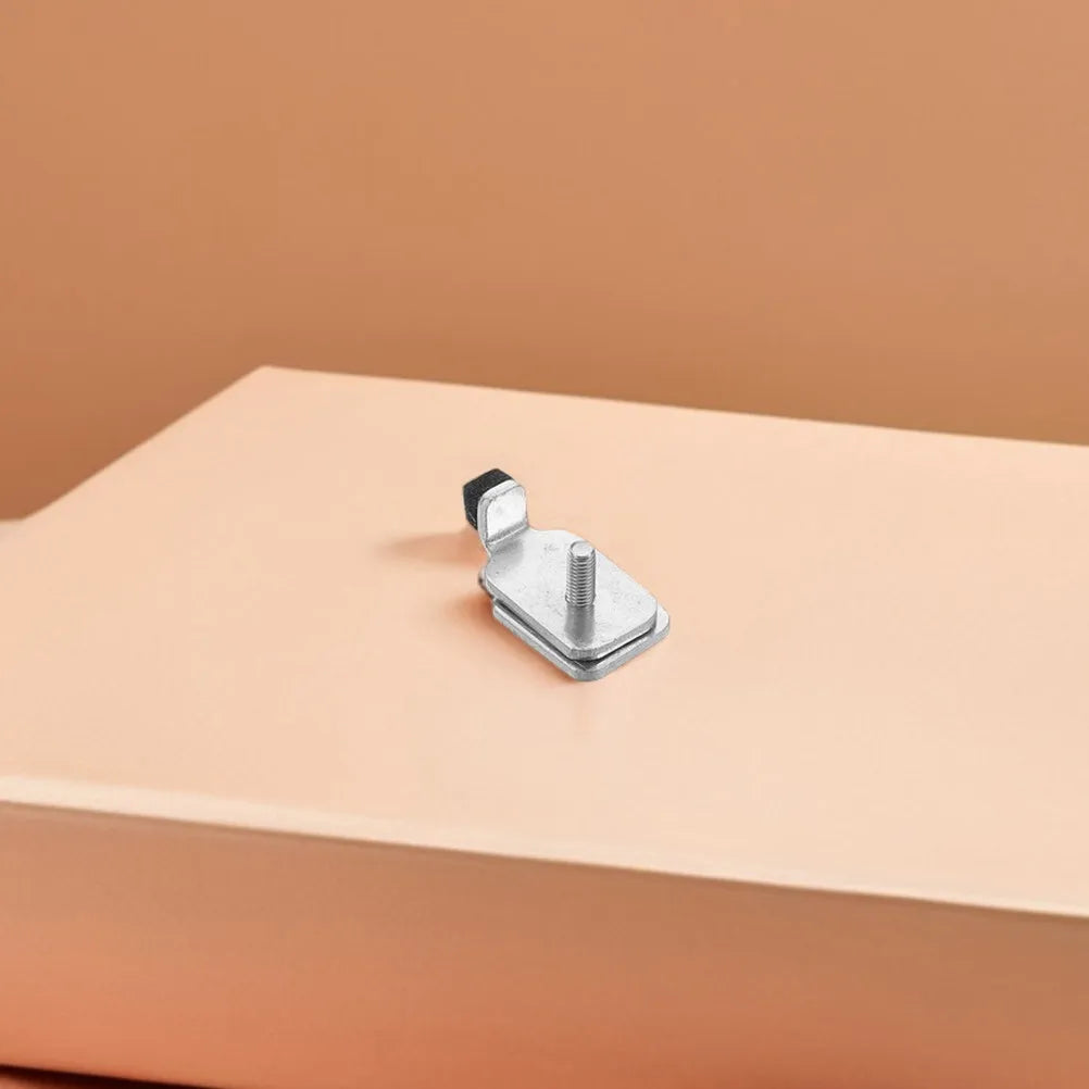 Heavy Duty Iron Curtain Track End Stops Secure Smooth Glide Plug