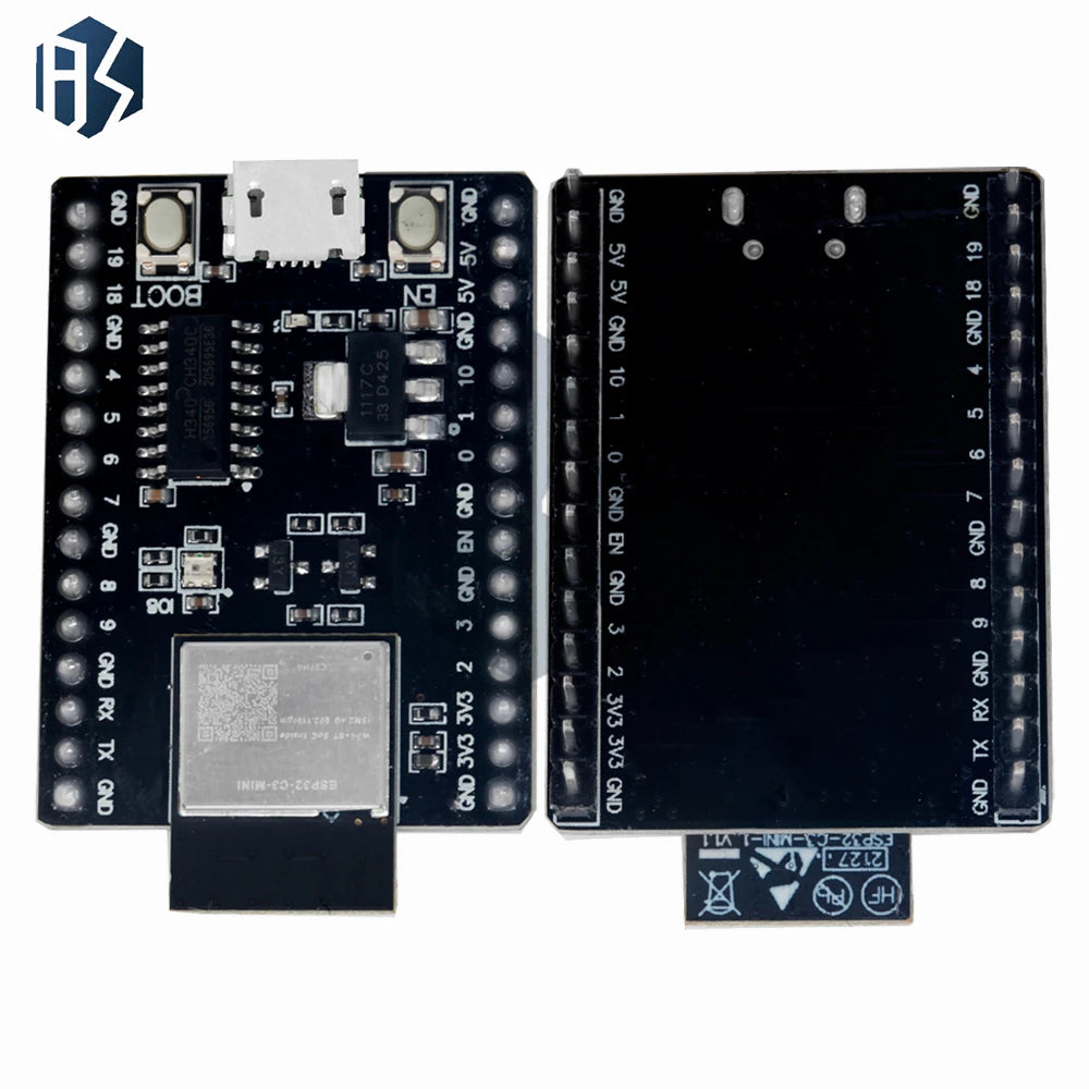 ESP32-C3-MINI-1 Dev Board RISC-V 160MHz 4MB Flash Wifi BLE5 0 Iot Zpaxo