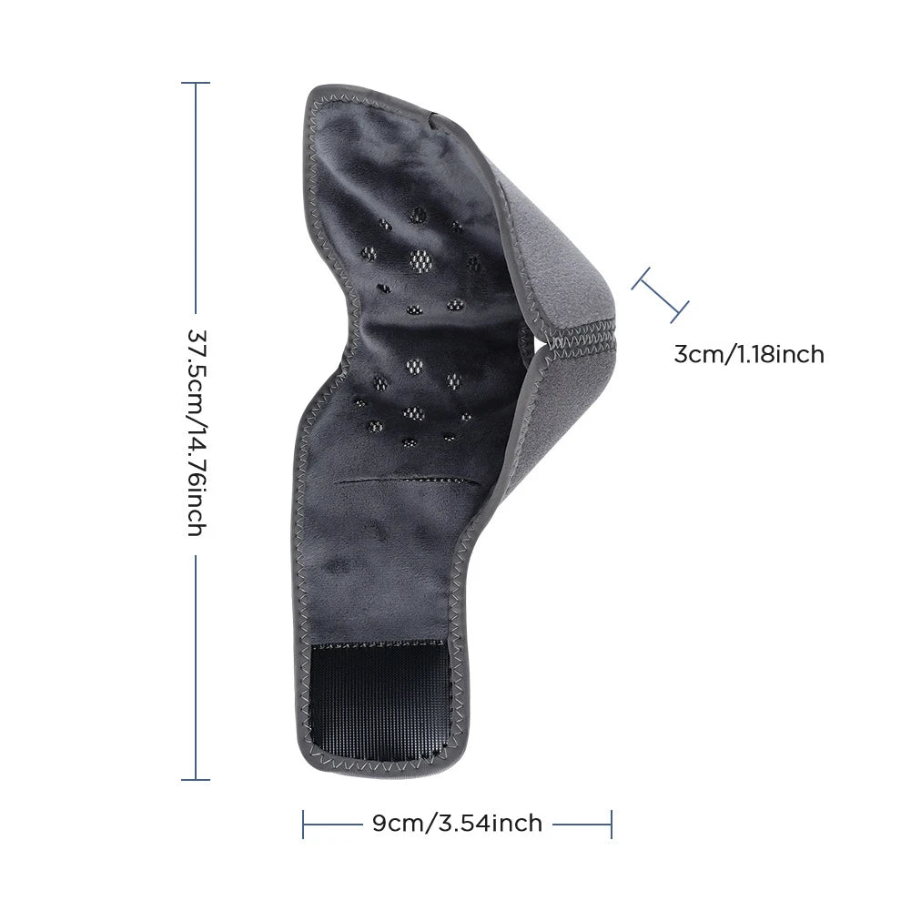 3-in-1 Rechargeable Ankle Foot Massager 3 Vibration Mode Heated Feet Zpaxo