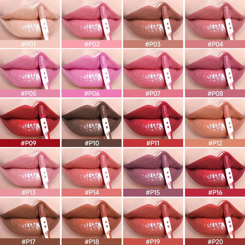 1PC Mild Texture, Highly Pigmented, Non-sticky, Moist and Glossy, Long-lasting Lip Glaze Lipstick, Perfect Gift Series for Girls Zpaxo