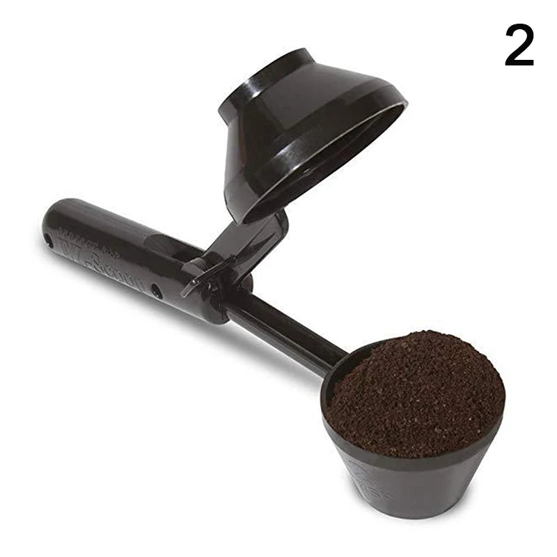 Coffee Scoop Funnel Reusable K-cup Pot 2 Tablespoon Capacity Zpaxo 2