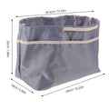 Tote Bag Organizer Insert 10 Pocket Nylon Purse Liner Waterproof