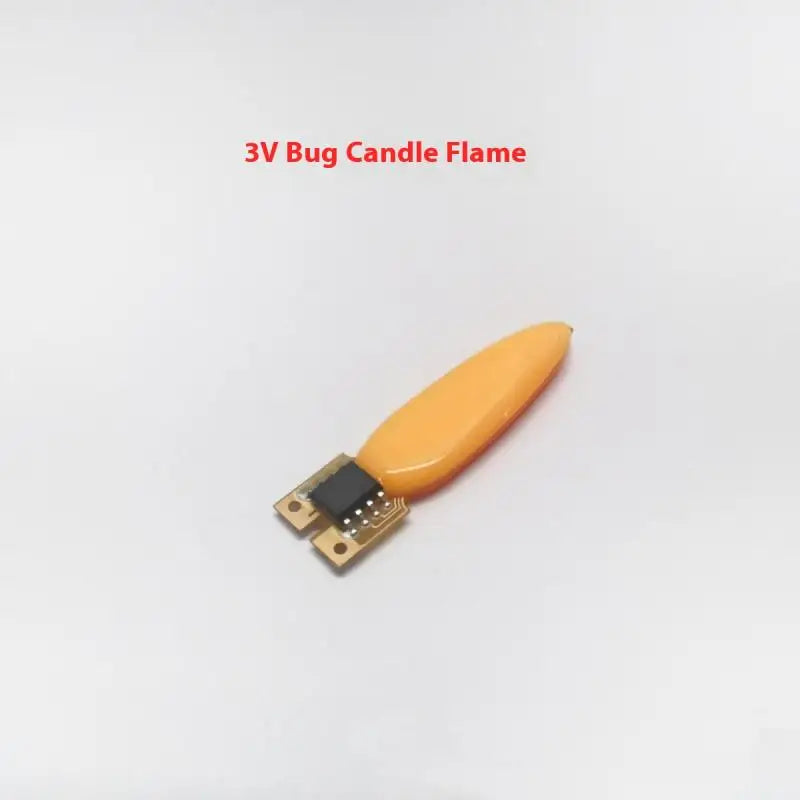 1Pcs DC3V 1800K Warm White Birthday Party Camping Light Bulb Flash Candle Flame Light LED Alien Decorative Light Accessories Zpaxo