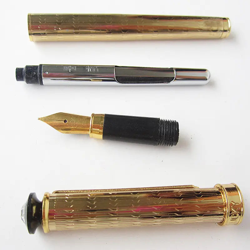 Retro Yongsheng 521 Fountain Pen Iridium Nib 0.5mm Smooth Writing Plastic Body Classic Vintage Retro Adult Calligraphy Stationer Zpaxo