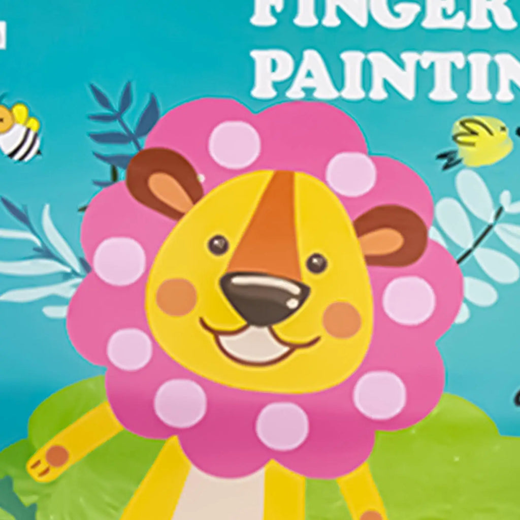 Finger Paint Paper 12-Color Educational Washable Kids Drawing Pad Art Zpaxo