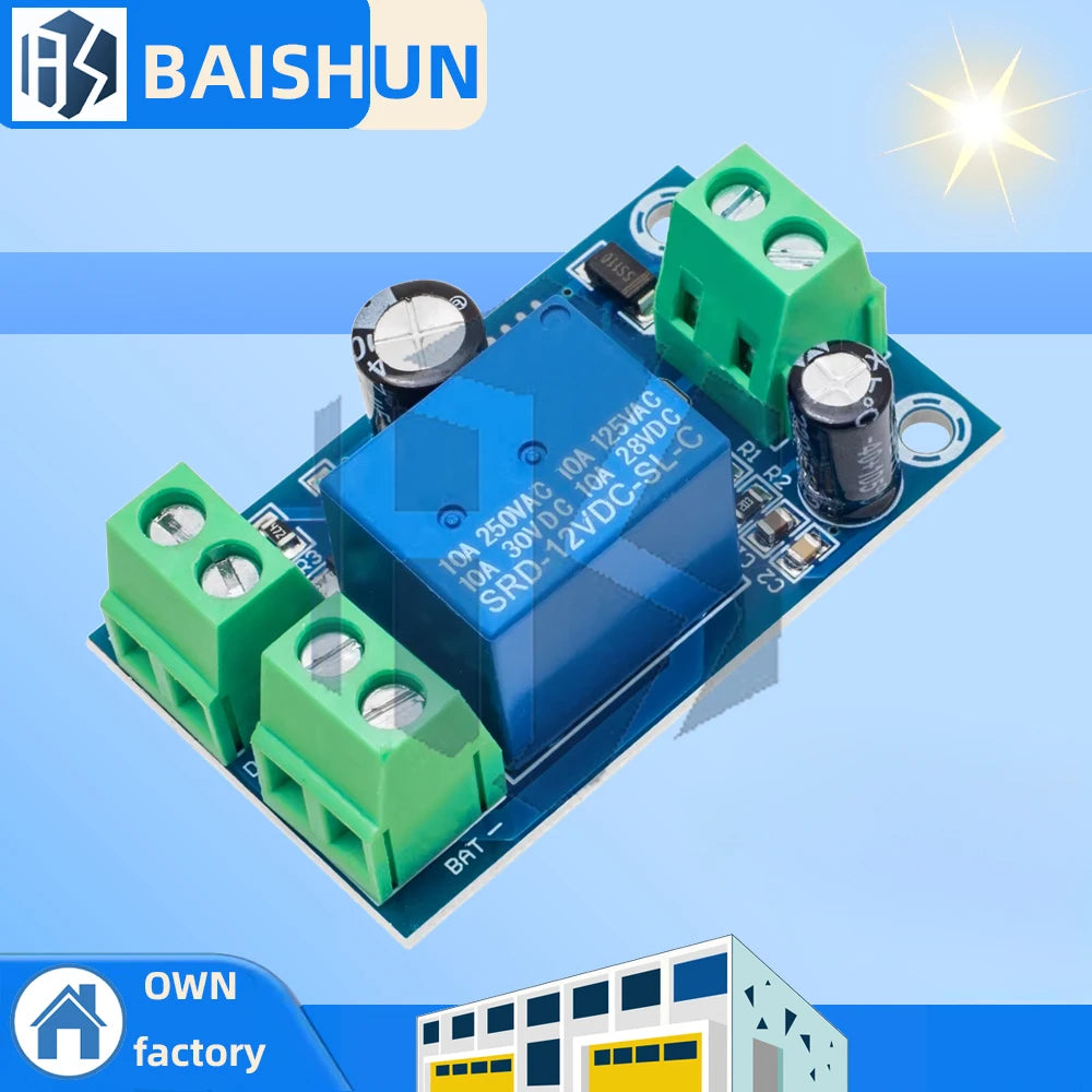 YX-X804 Power-OFF Protection Module Automatic Switching Module UPS Emergency Cut-off Battery Power Supply 12V to 48V Control Zpaxo