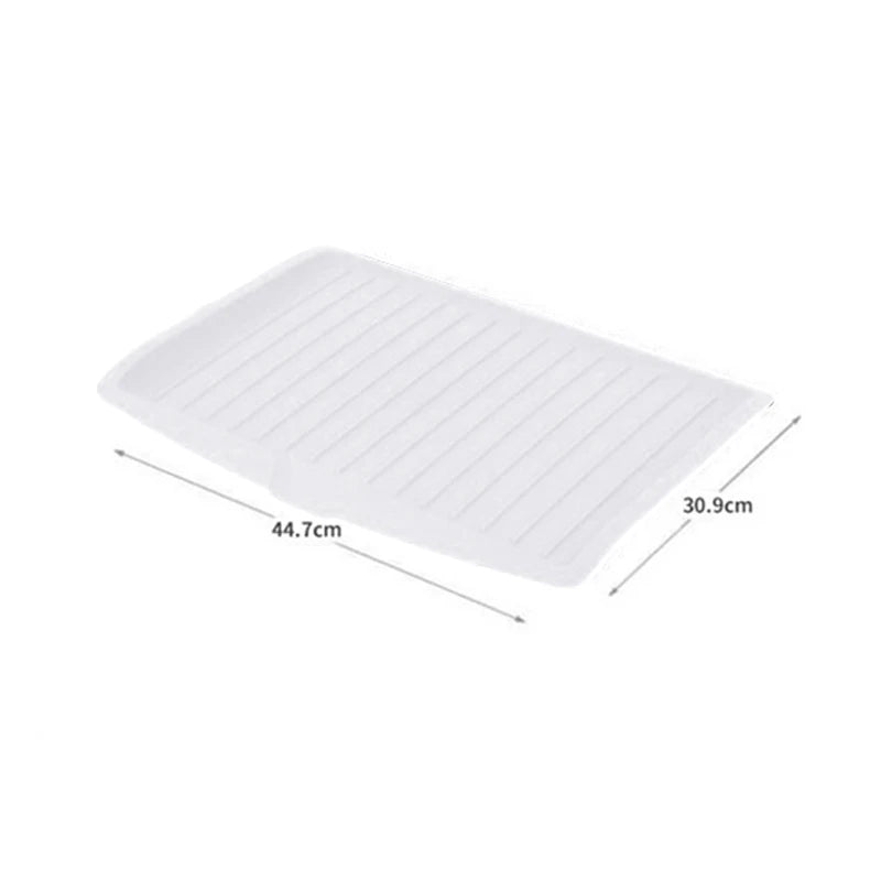 Large Kitchen Dish Drying Rack & Drain Tray – BPA-Free, 4 Colors Dish Drying Rack Zpaxo WT
