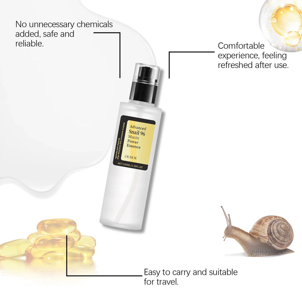 Snail 96 Mucin Power Essence – Anti-Aging Moisturizing Serum Face Serum Essence Zpaxo