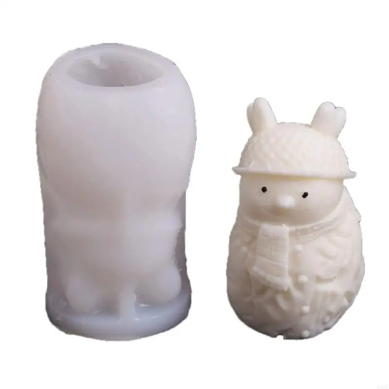 Snowman Silicone Mold Christmas Theme Mould Epoxy Resin Craft