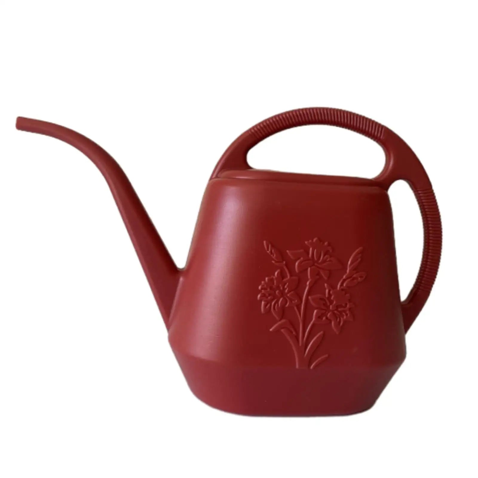 Garden Watering Can Watering Pot Nonslip Handle Planter Garden Water Pot Leakproof for Lawn Home Office Courtyard Farmhouse Zpaxo Red