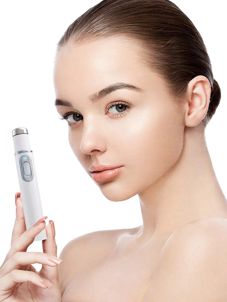 Blue Light Therapy Acne Pen Eye Massager Eye Beauty Device for Relax Eye Dark Circles Eye Bags Puffiness Zpaxo