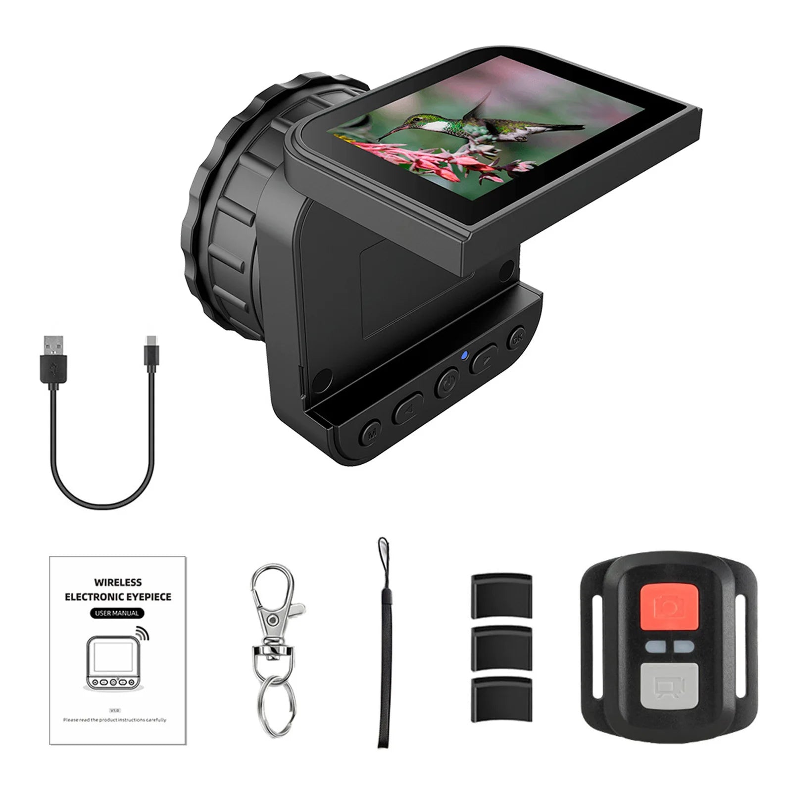 Wifi Telescope Eyepiece Camera 64MP 4K Digital Electronic Screen