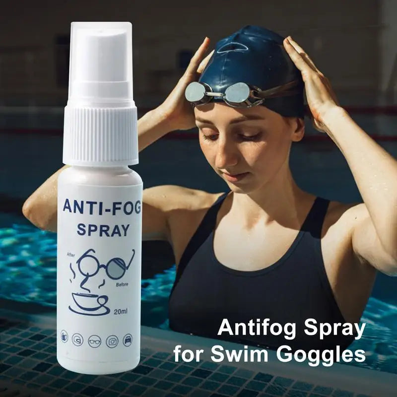 Anti-fog Spray Swim Goggles Glasses Scuba Dive Mask Lens Cleaner Long