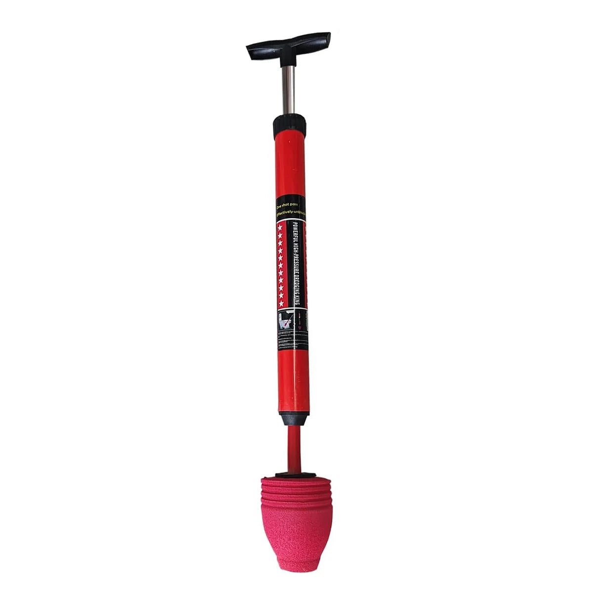Pneumatic Toilet Plunger – Powerful Instant Drain Unclogger