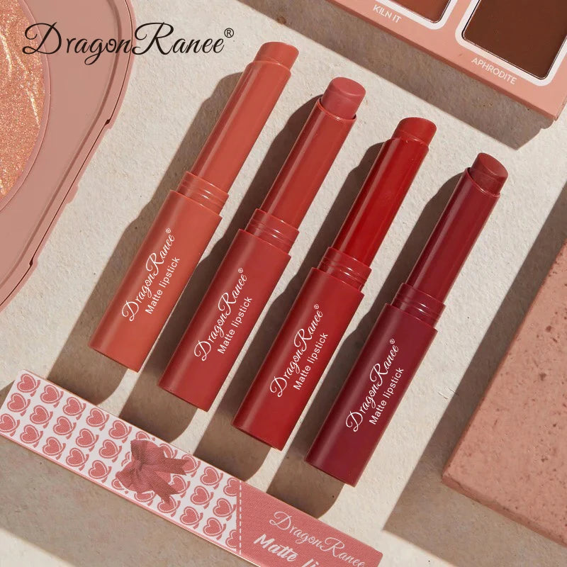 Lipstick Velvet Matte Lip Gloss Silky Smooth and Delicate Finish Long-Lasting Lip Gloss Waterproof Color-Enhancing Lipstick Zpaxo