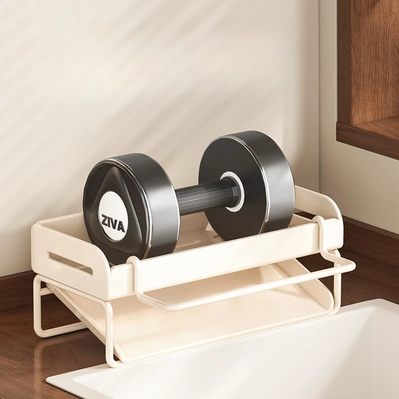 Automatic Drain Sponge Holder Kitchen Sink Rust-resistant Carbon