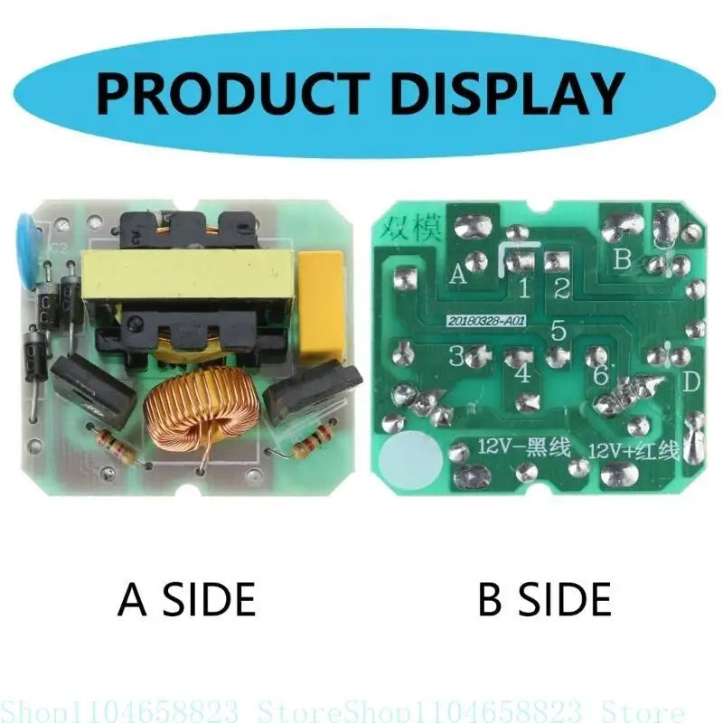 652F Double Channel 12V to 220V DC12V to AC220V Inverter Module Power Step Up for Efficient Power Conversion Zpaxo