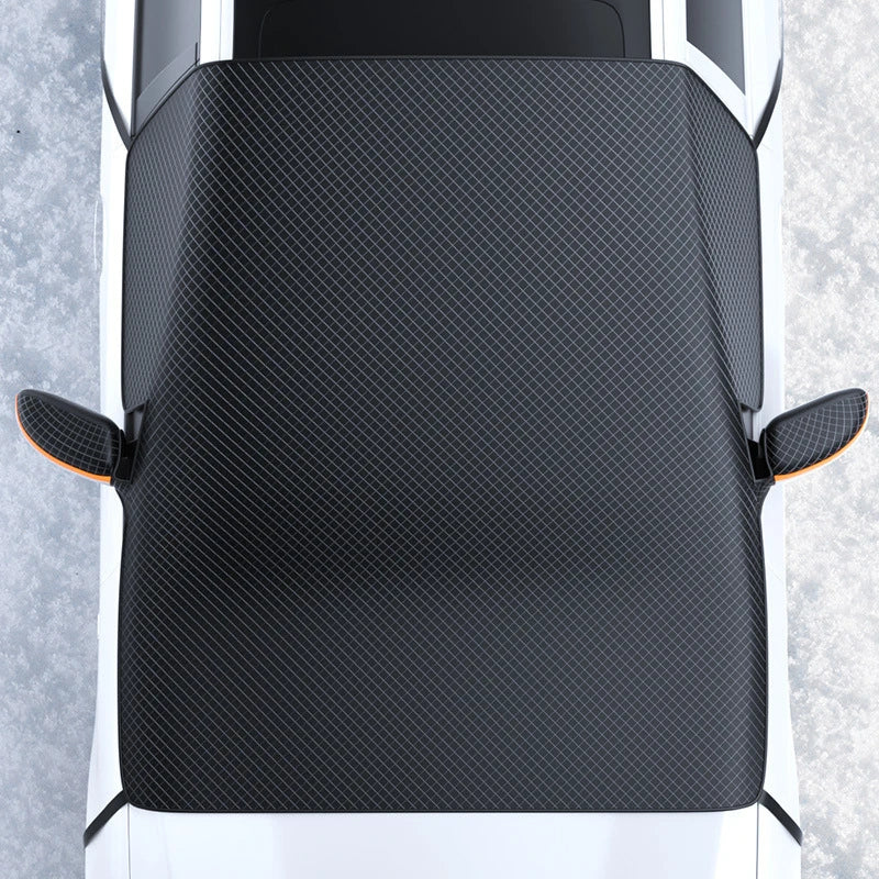 Magnetic Car Snow Cover Car Front Windscreen Cover Exterior Sunshade Snow Protection Snow Shield Half-Cover Windshield Cover Zpaxo
