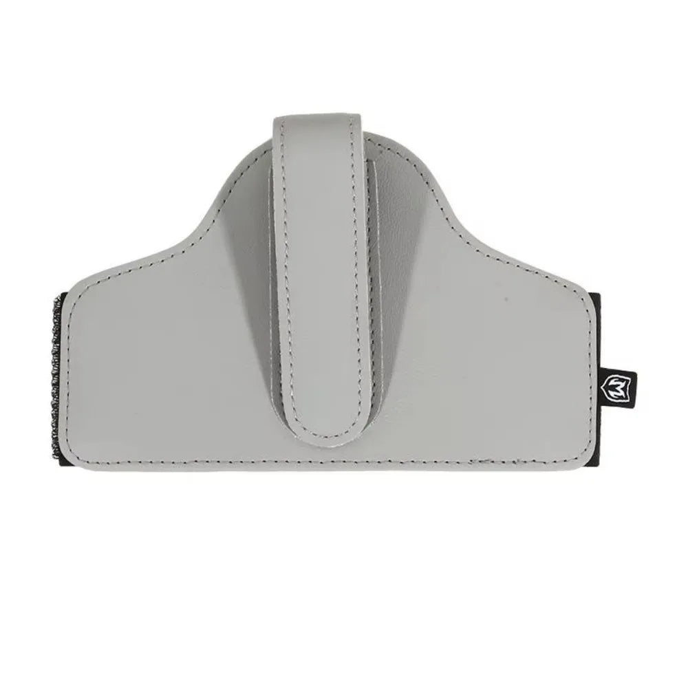 Adjustable Strap Seat Belt Adjustment Device PU Leather Avoid Noise Zpaxo Grey