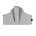 Adjustable Strap Seat Belt Adjustment Device PU Leather Avoid Noise Zpaxo Grey