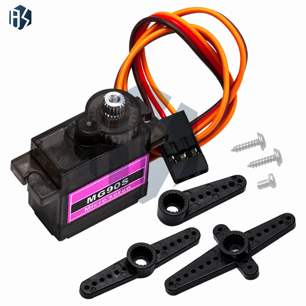 1-5 PCS BAISHUN MG90S 9g Digital Servo – for RC Helicopter/Plane/Boat/Car (In Stock) Zpaxo