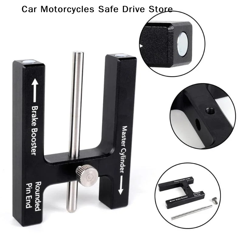 Car Brake Booster Push Master Cylinder Rod Length Gauge Adjustment