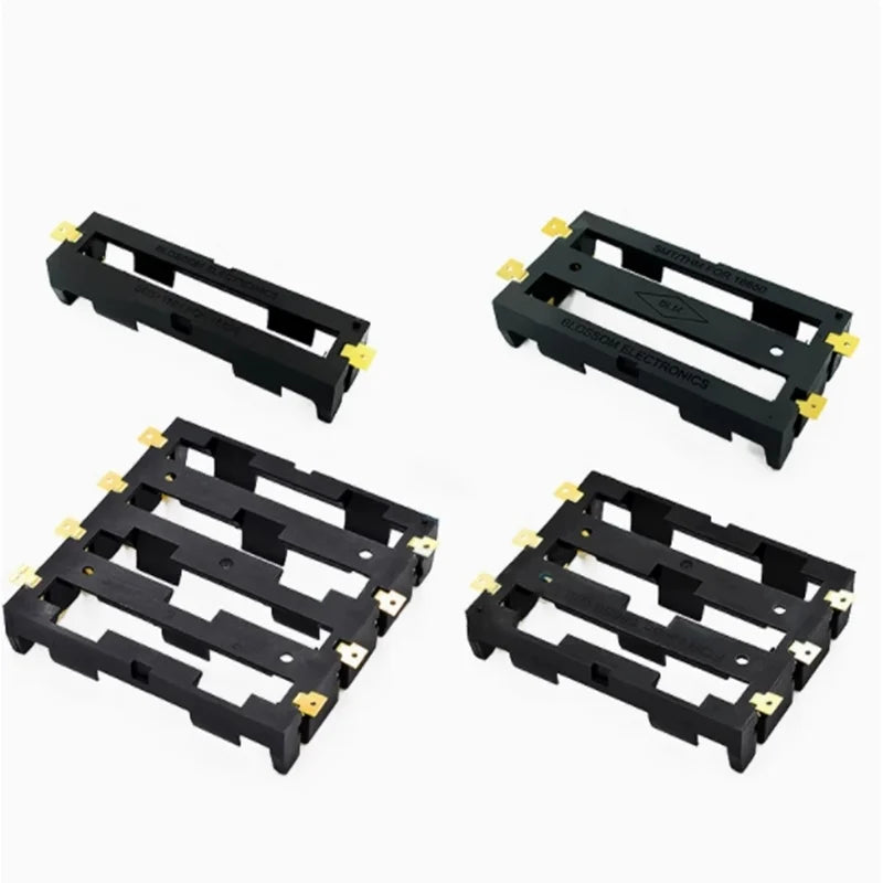 18650 battery box, single and double, with three or four SMT patches inserted directly into 1-4 SMD battery holders Zpaxo