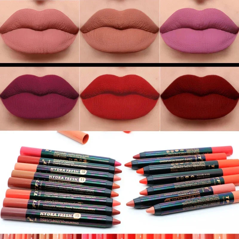 Velvet Matte Lipstick Long Lasting Waterproof Sexy Lipbalm Non-stick
