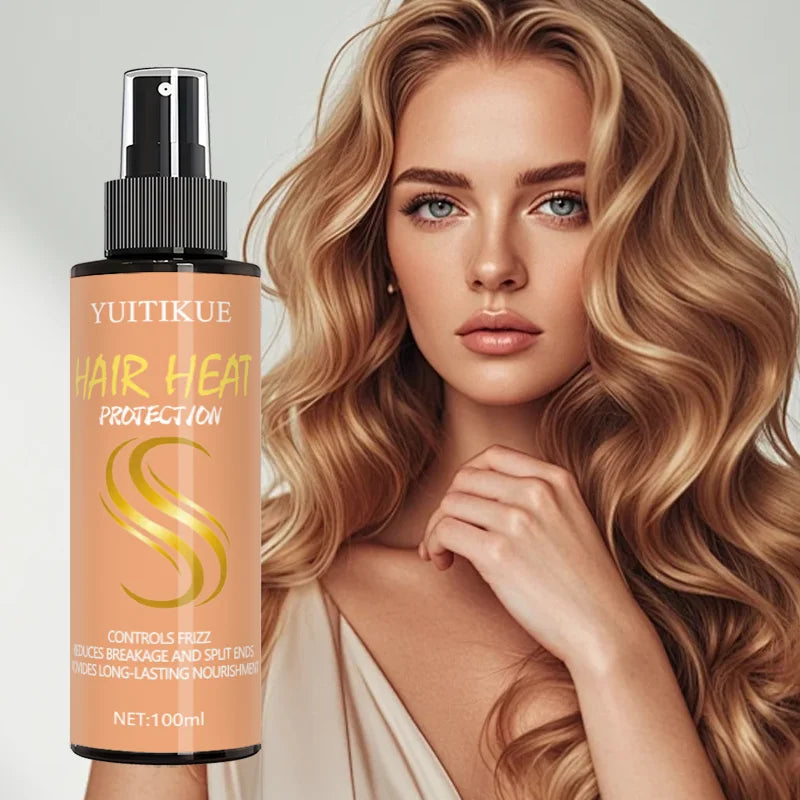 YUITIKUE Silky Hair Spray – Silk Care Heat Protection Spray Heat Protection Spray Zpaxo