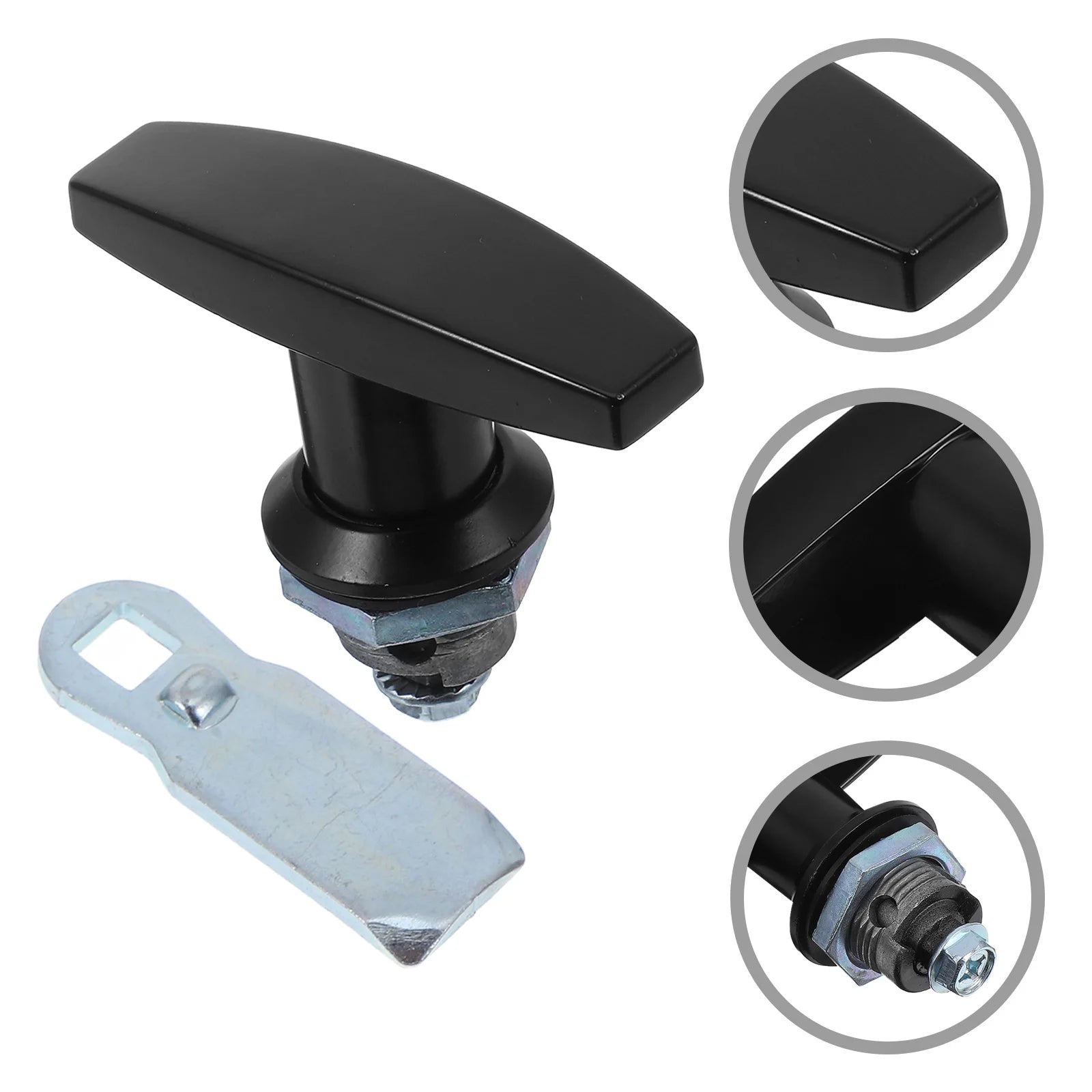 T-shaped Handle Lock Zinc Alloy Rv Storage Cabinet Cam Latch Keyless