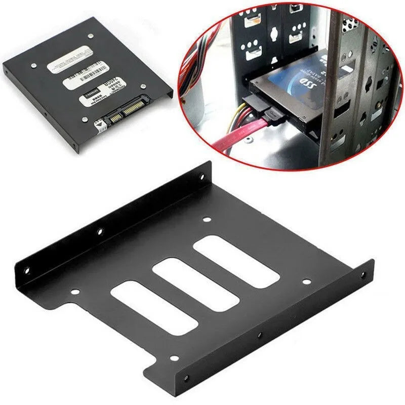 SSD HDD Metal Mounting Adapter Bracket Dock Hard Drive Holder Zpaxo Default Title