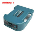 Makita 18V Battery USB Type-C Charging Adapter BL1840 BL1860